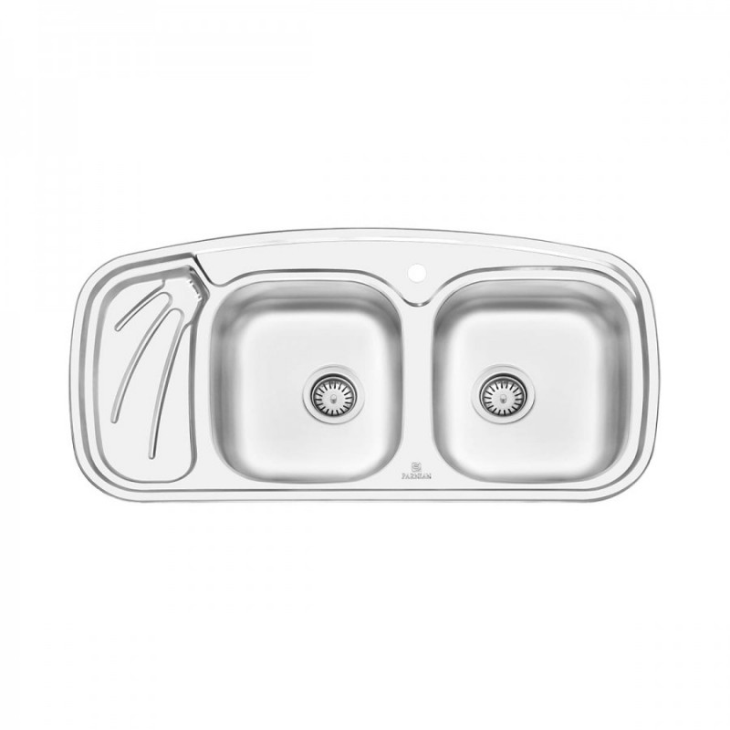 سینک نیمه فانتزی توکار پرنیان استیل مدل  PS 2205