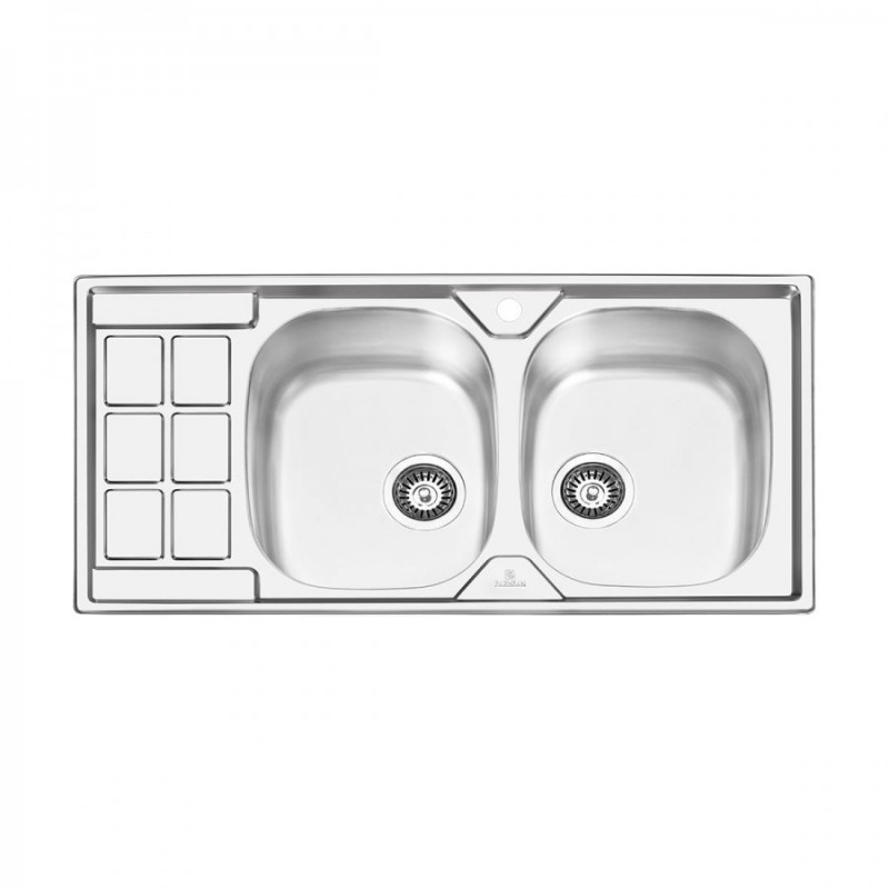 سینک فانتزی توکار پرنیان استیل مدل PS 1204