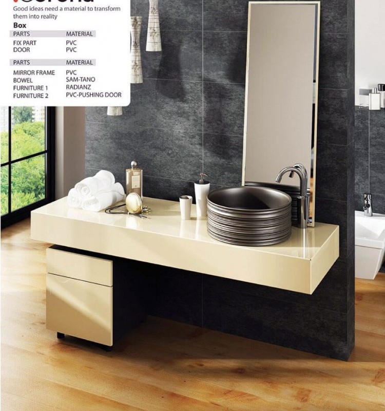 ست روشویی لوکس سام سنگان مدل کورونا