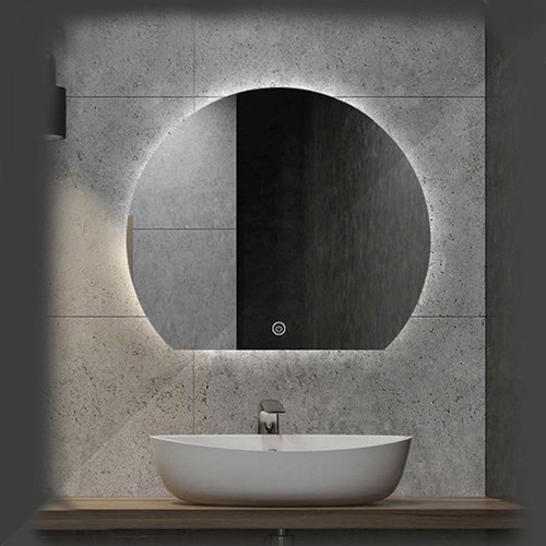 آینه بک لایت گرد کد FK-216