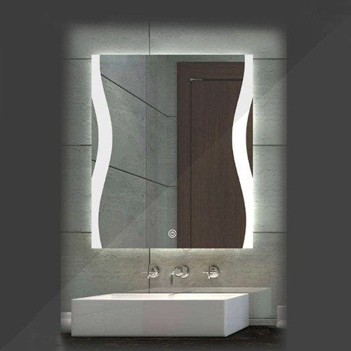 آینه چراغ دار مستطیلی مدل FK-114