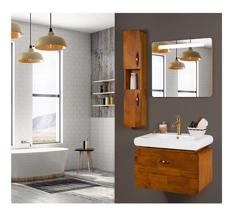 فول ست روشویی کابینتی لوتوس جنس چوب مدل Sara
