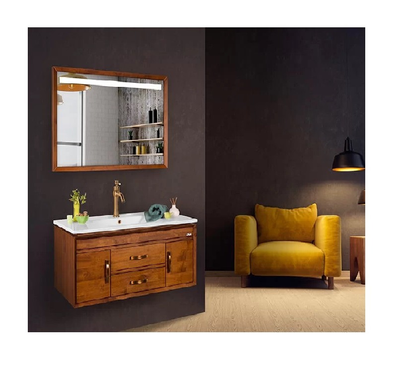 فول ست روشویی کابینتی لوتوس جنس چوب مدل Palermo1000