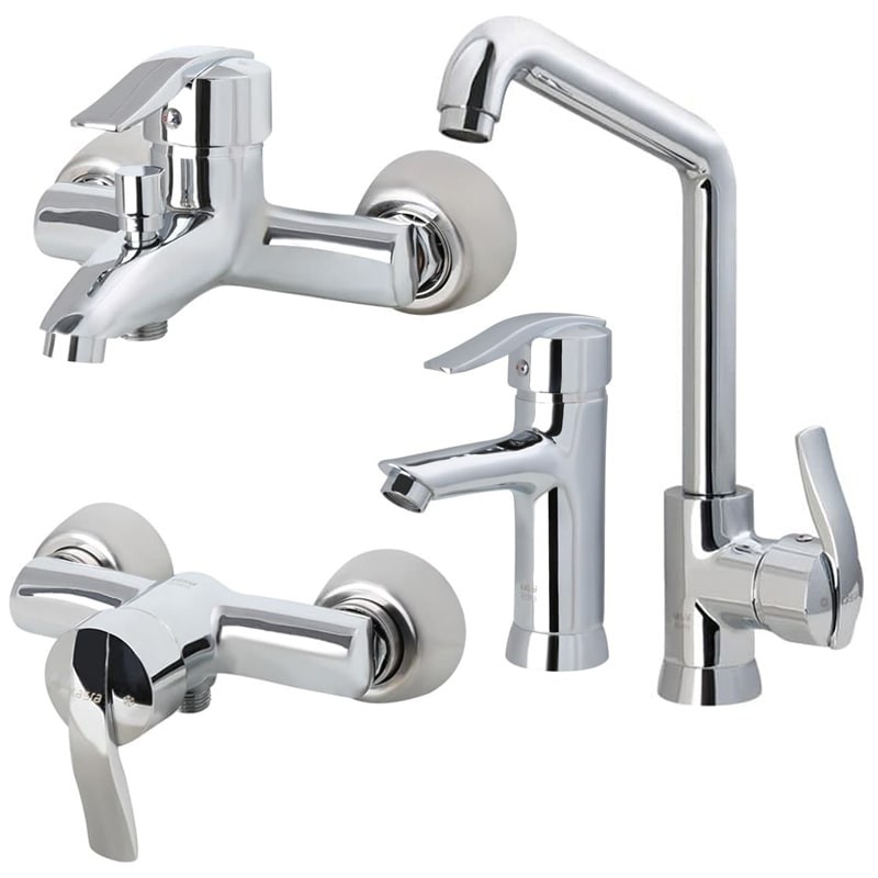 ست 4تیکه شیرالات کسری مدل الوند