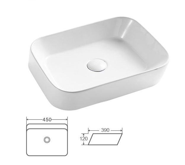 کاسه روشویی مدل LT-2242 آرماندو ویکاریو Armando Vicario