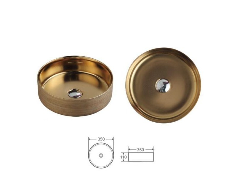 کاسه روشویی مدل LT-3134-LS طلایی آرماندو ویکاریو Armando Vicario