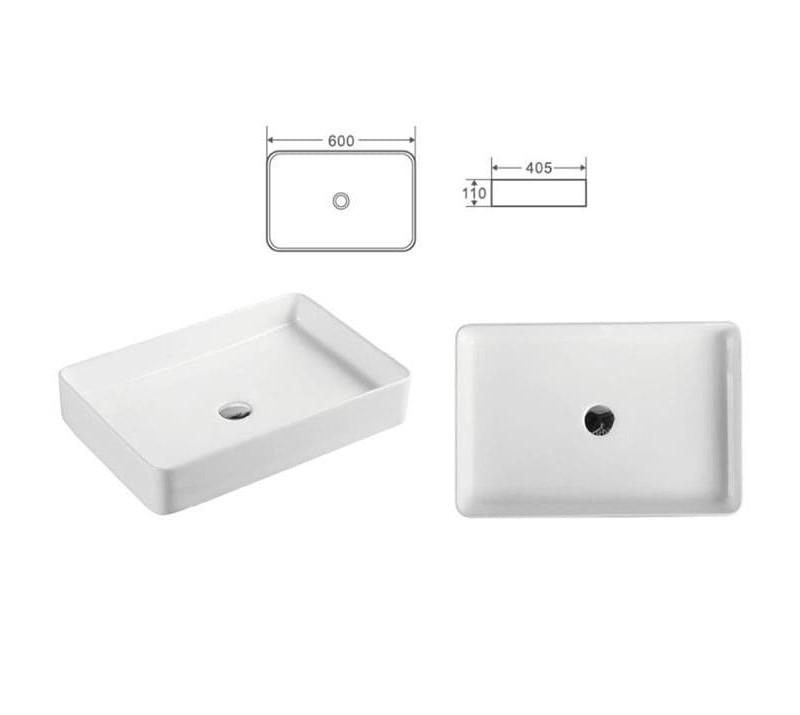 کاسه روشویی مدل QTRO 60(2174) آرماندو ویکاریو Armando Vicario