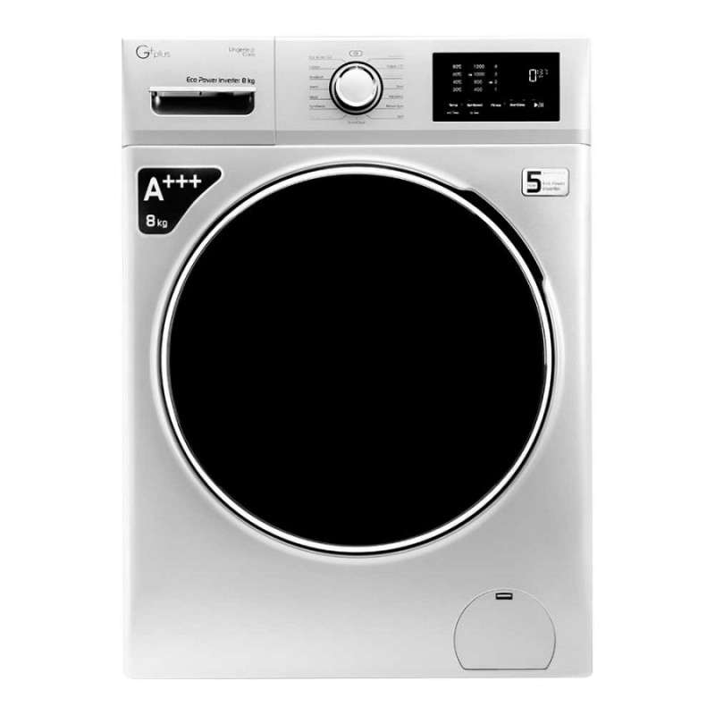 ماشین لباسشویی 8 کیلویی جیپلاس مدل K8220W