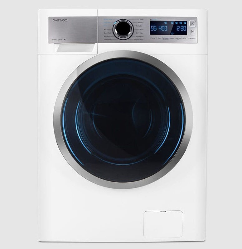 ماشین لباسشویی 8 کیلویی دوو سری لایف مدل DWK-Life821TS سفید