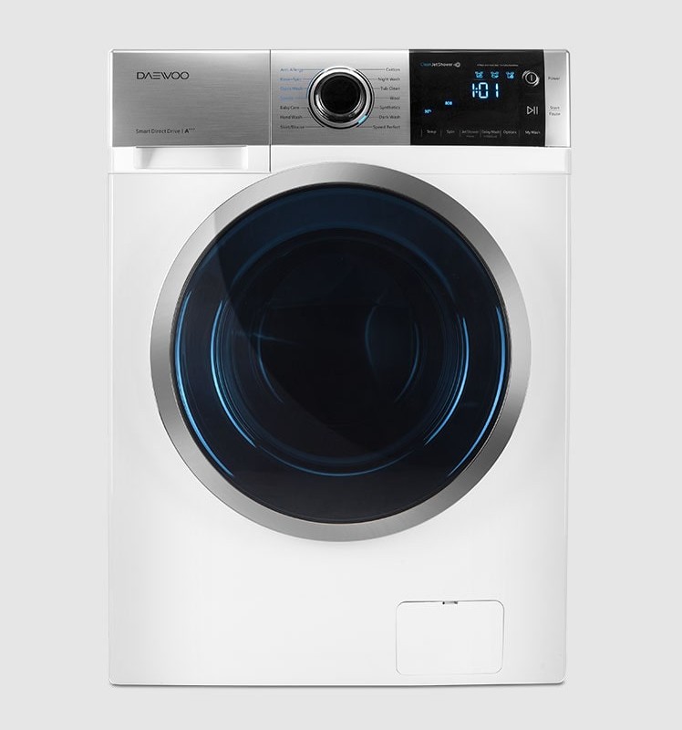 ماشین لباسشویی 8 کیلویی دوو سری پرو مدل DWK-Pro84TS سفید