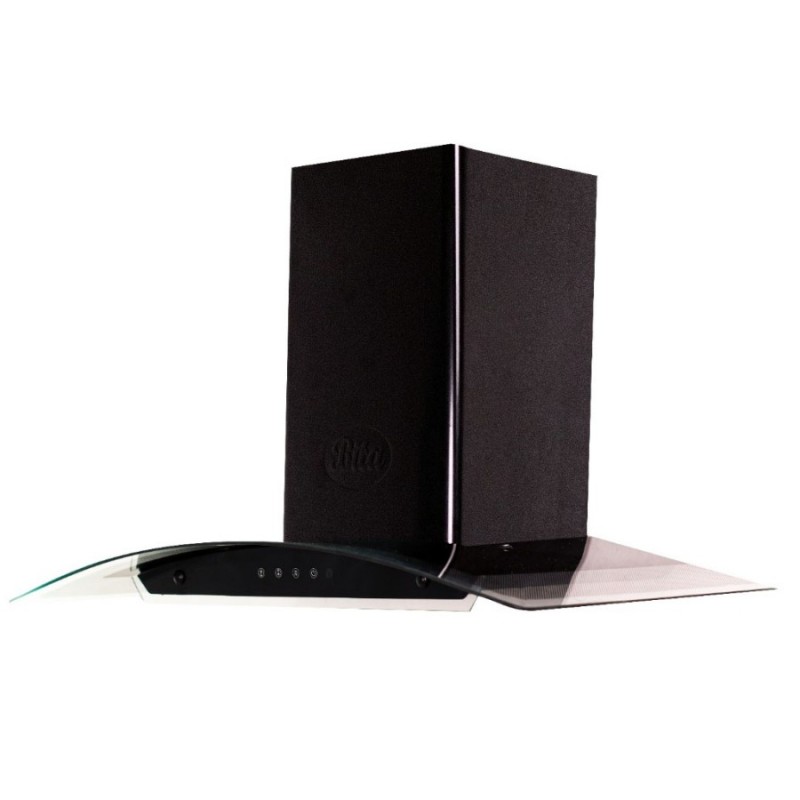 هود شومینه ای بیتا مدل آوید مشکی لمسی