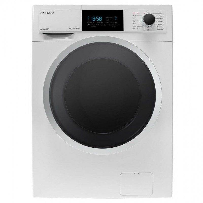 ماشین لباسشویی 8 کیلویی دوو سری کاریزما DWK-8100 سفید