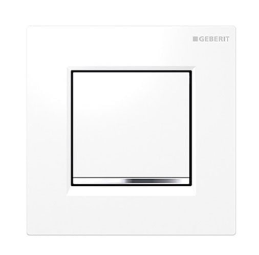 کلید فلاش تانک توکار گبریت یورینال پنوماتیک فشاری type 30 سفید