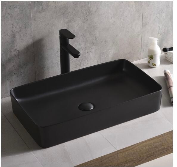 کاسه روشویی آرماندو ویکاریو مدل ART8423-01 مشکی مات