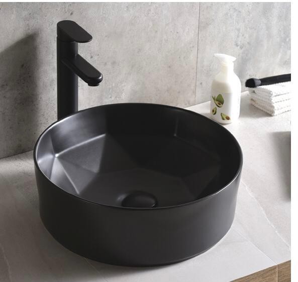 کاسه روشویی آرماندو ویکاریو مدل ART8419-01 مشکی مات