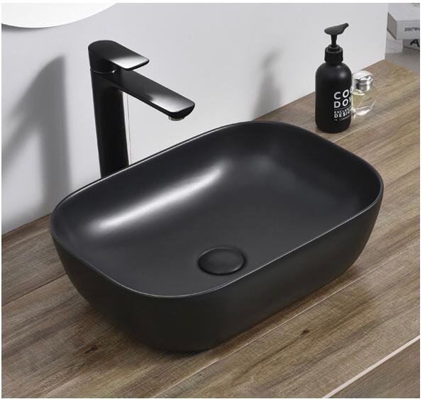 کاسه روشویی آرماندو ویکاریو مدل ART8402-01 مشکی مات