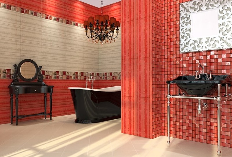 کاشی و سرامیک هرمس سری ایونت قرمز