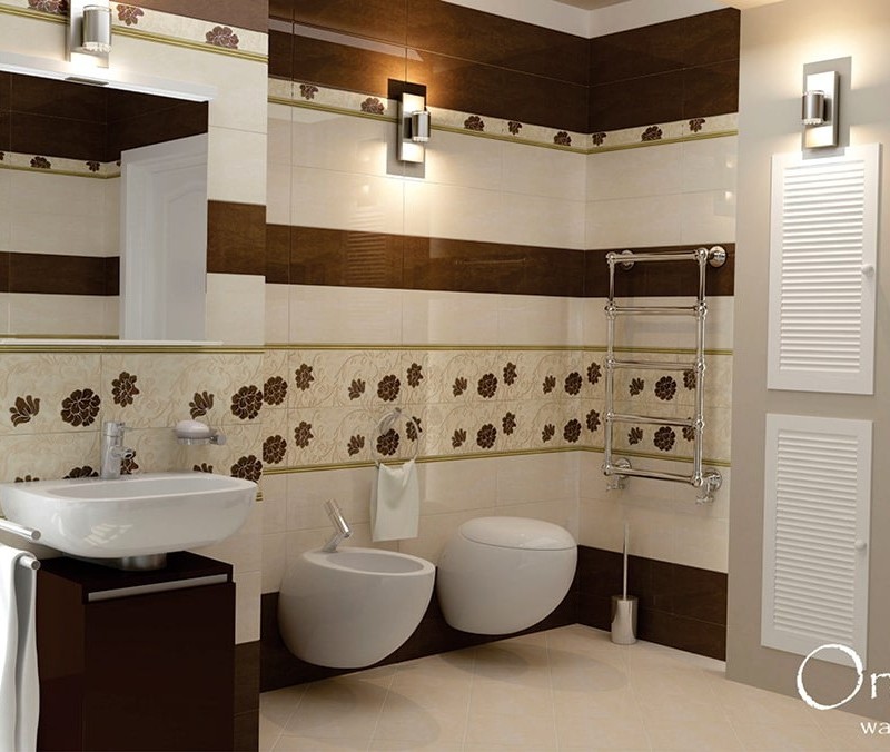 کاشی و سرامیک هرمس سری انیس قهوه ای