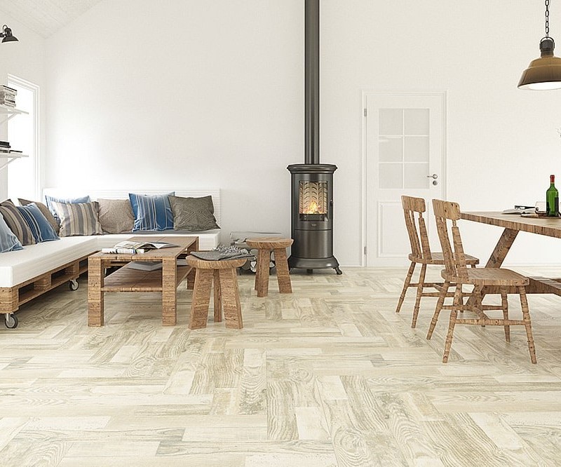 کاشی و سرامیک  هرمس مدل آندوراس سفید