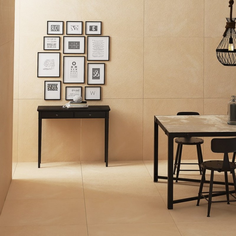 کاشی و سرامیک کف  هرمس مدل لیون بژ