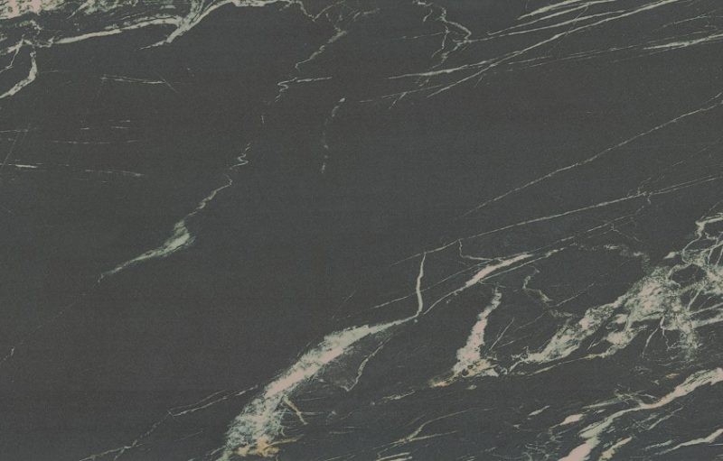 سرامیک پرسلان راک مدل GoldenMarble مشکی رگه دار