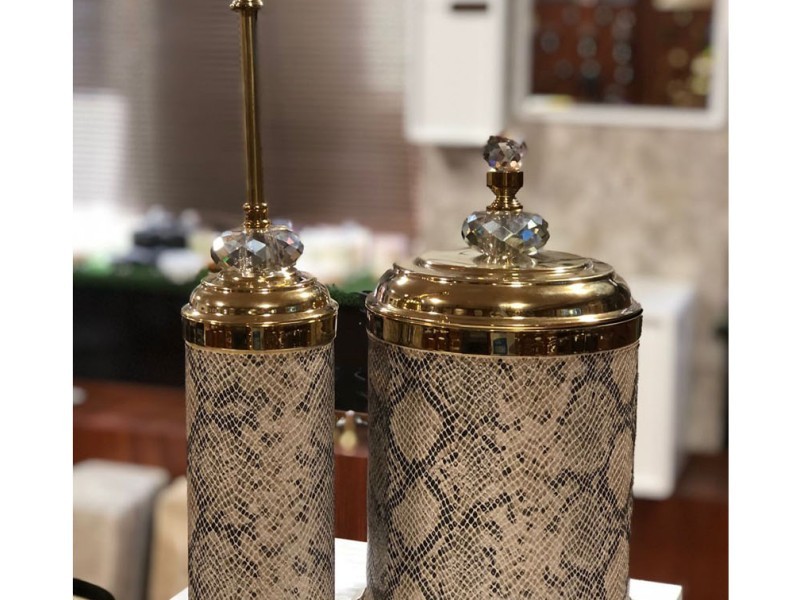 ست سطل و برس توالت vesto