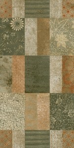 کاشی مرجان مدل دکور آرتیستا سبز