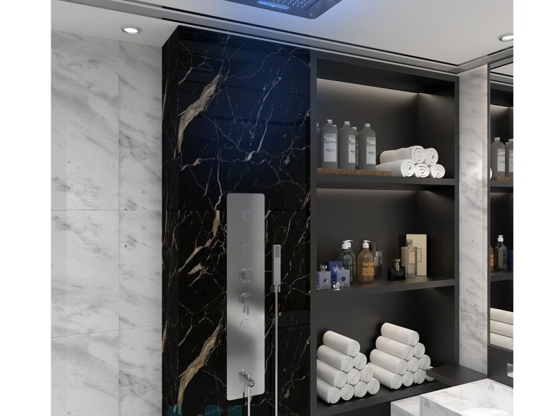 پانل دوش توکار لیبرا مدل Vanda با آبشاری