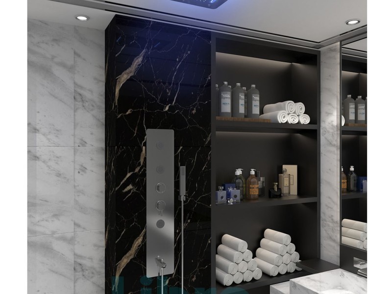 پانل دوش توکار لیبرا مدل Vanda با مه پاش