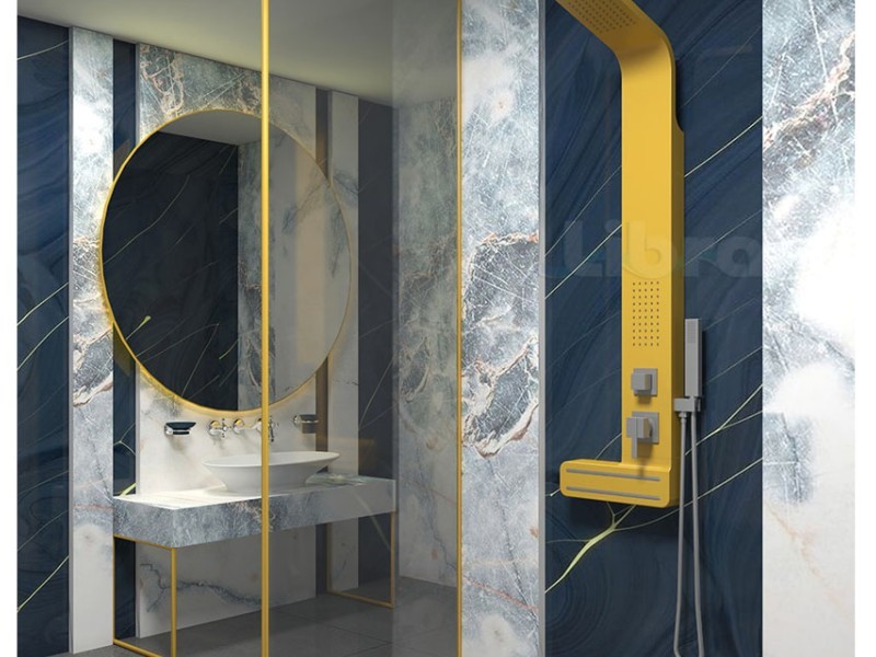 پانل دوش روکار لیبرا مدل ایبیزا زرد