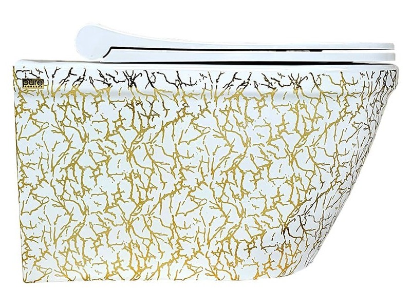 وال هنگ Pure Concept مدل Marble سفید طلا