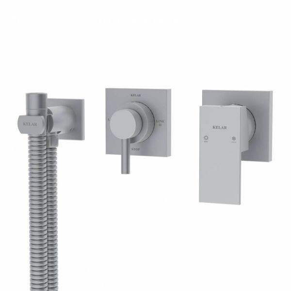 شیر توالت بیده دار توکار کلار مدل فلت سری لاکچری