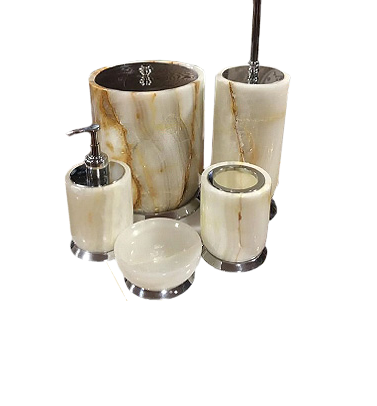 ست سرویس بهداشتی 5 پارچه فینل سنگ مرمر فینل