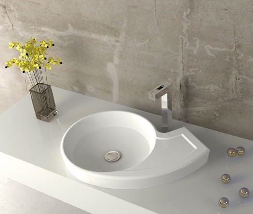 کاسه روشویی گلسار مدل سونات 58