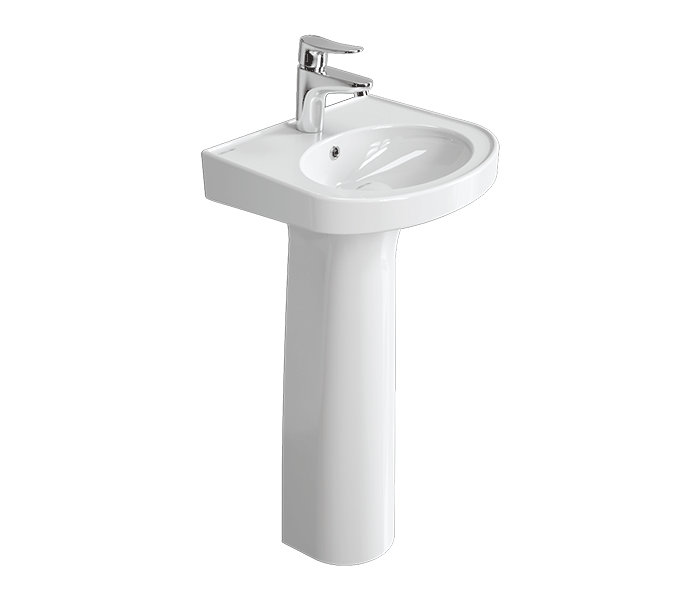 روشویی پایه دار چینی کرد مدل لاندیس