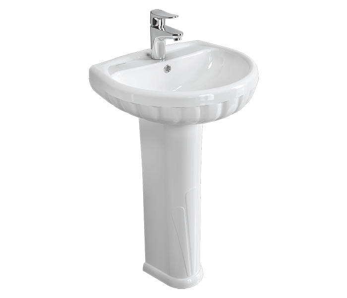 روشویی پایه دار چینی کرد مدل مونیکا