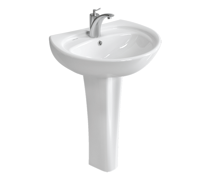 روشویی پایه دار چینی کرد مدل آرین