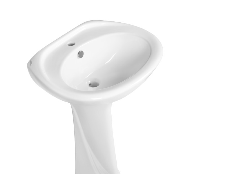 کاسه روشویی پایه دار مروارید مدل مرجان