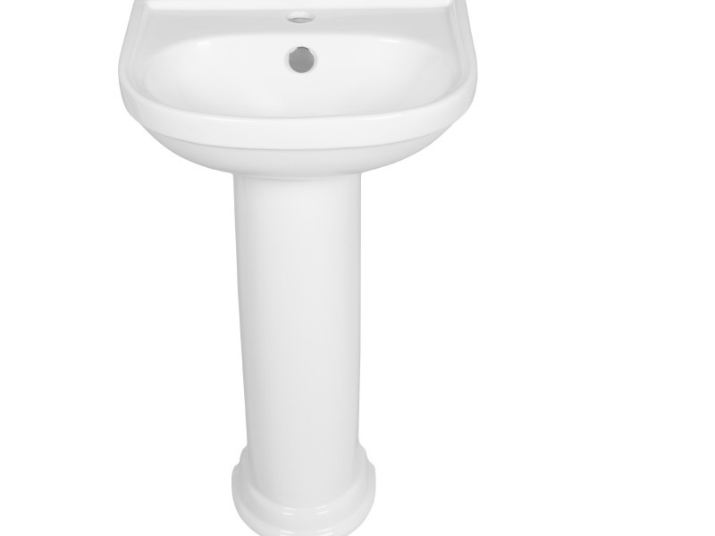 کاسه روشویی پایه دار مروارید مدل ویستا