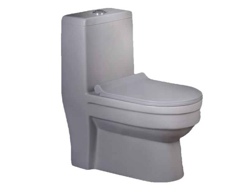 توالت فرنگی آداسا مدل شارک طوسی مات