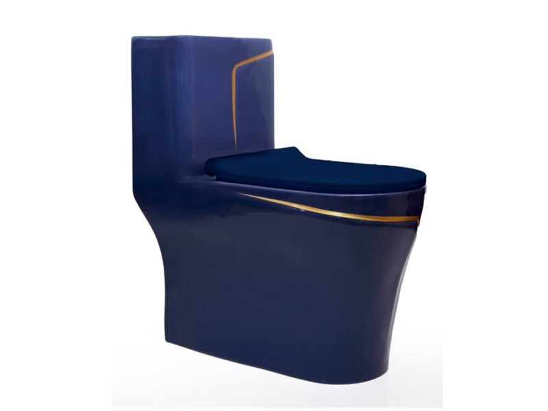 توالت فرنگی آداسا مدل آنجل آبی کاربنی