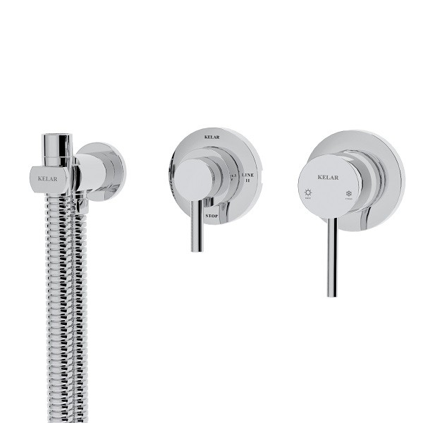 شیر توالت بیده دار توکار کلار مدل فلور سری لاکچری