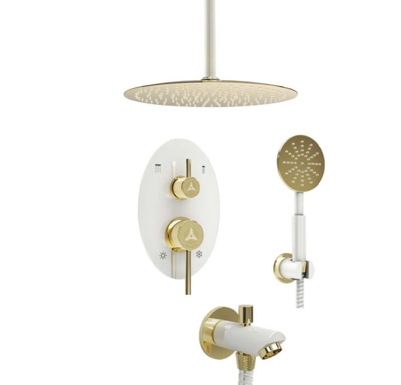 شیر دوش حمام توکار قهرمان مدل اوپال