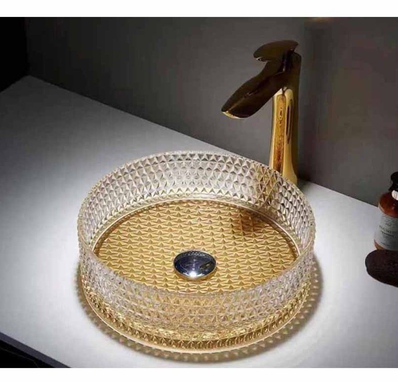 کاسه روشویی کریستال وارداتی مدل ST-12