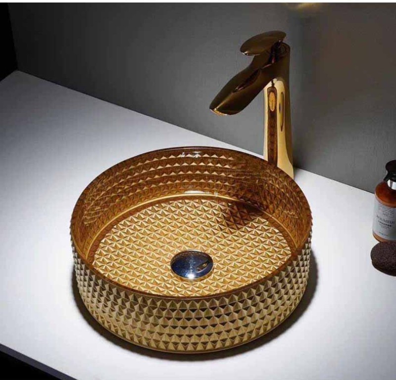 کاسه روشویی کریستال وارداتی مدل ST-02