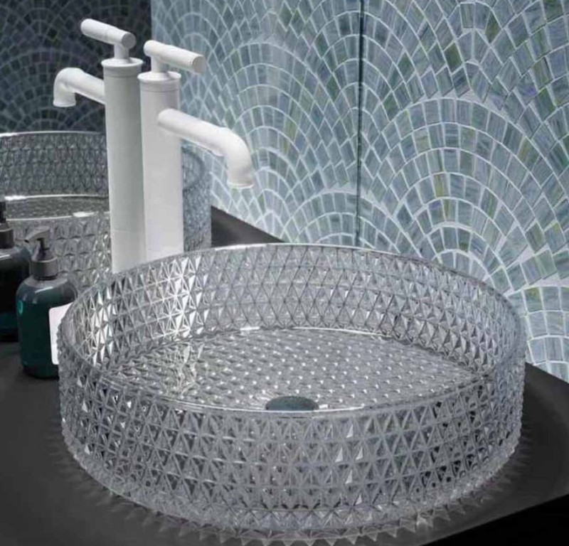 کاسه روشویی کریستال وارداتی مدل ST-05