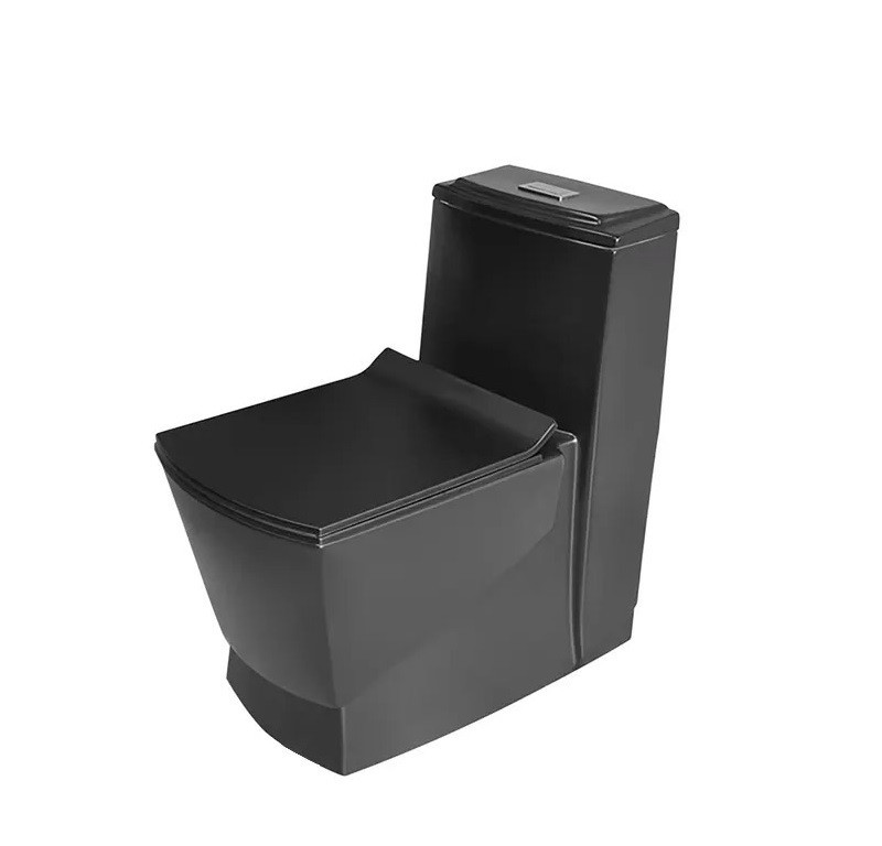 توالت فرنگی مروارید مدل مگا مشکی