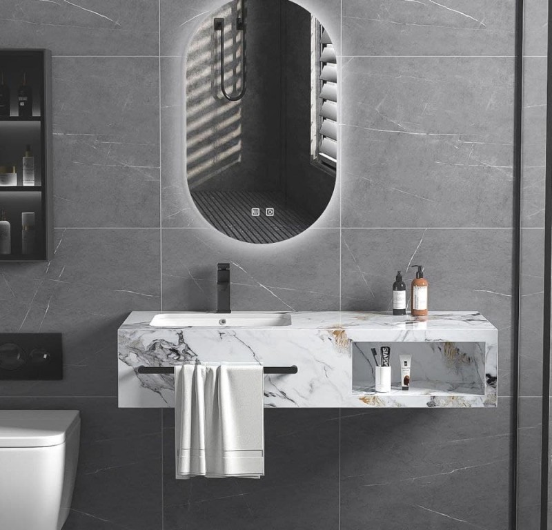 روشویی سرامیکی دیواری اسپیرال کد CD006