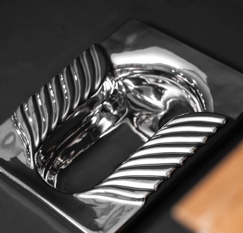 سنگ توالت ایرانی کوتینگ شده نقره ای