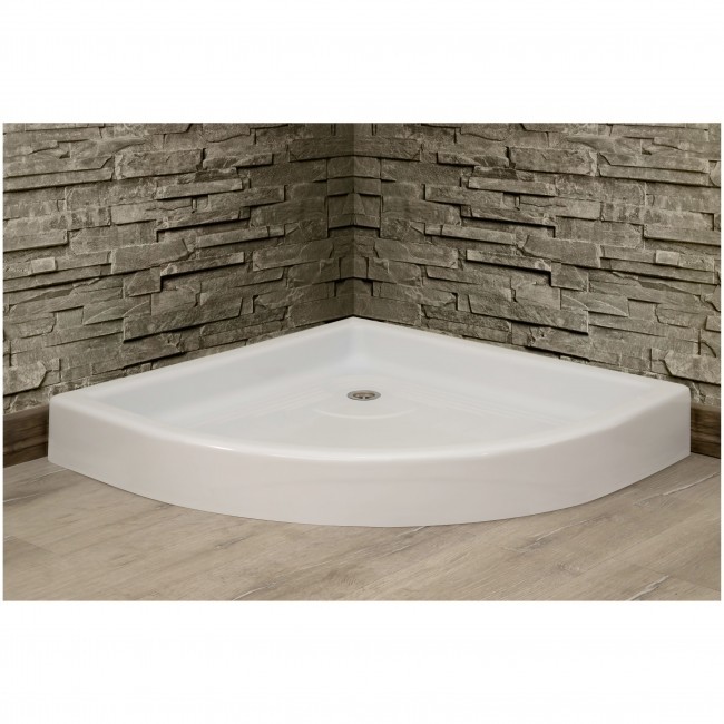 زیر دوشی گوشه سنی پلاستیک مدل وینسنت